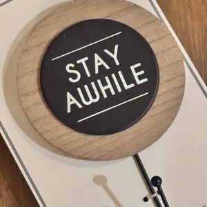 Stay Awhile Wall Hook